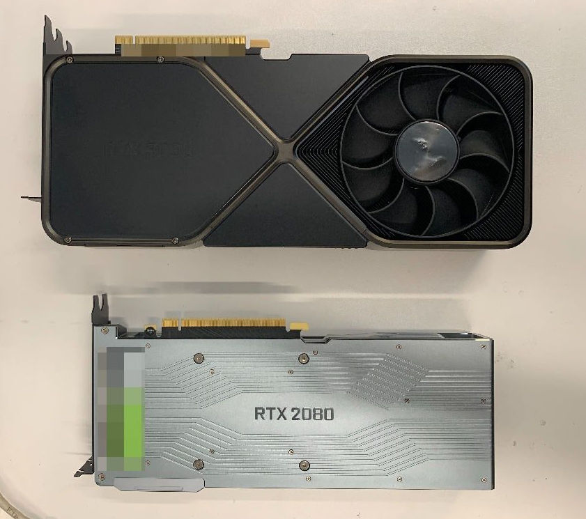 nvidia geforce rtx 3090 graphics เผยรูปชิป GA102 ที่คาดว่าเป็นของการ์ดจอ NVIDIA GeForce RTX 3090 และ RTX 3080 ในรหัส Ampere รุ่นใหม่ล่าสุดที่กำลังจะเปิดตัวในเร็วๆนี้ 