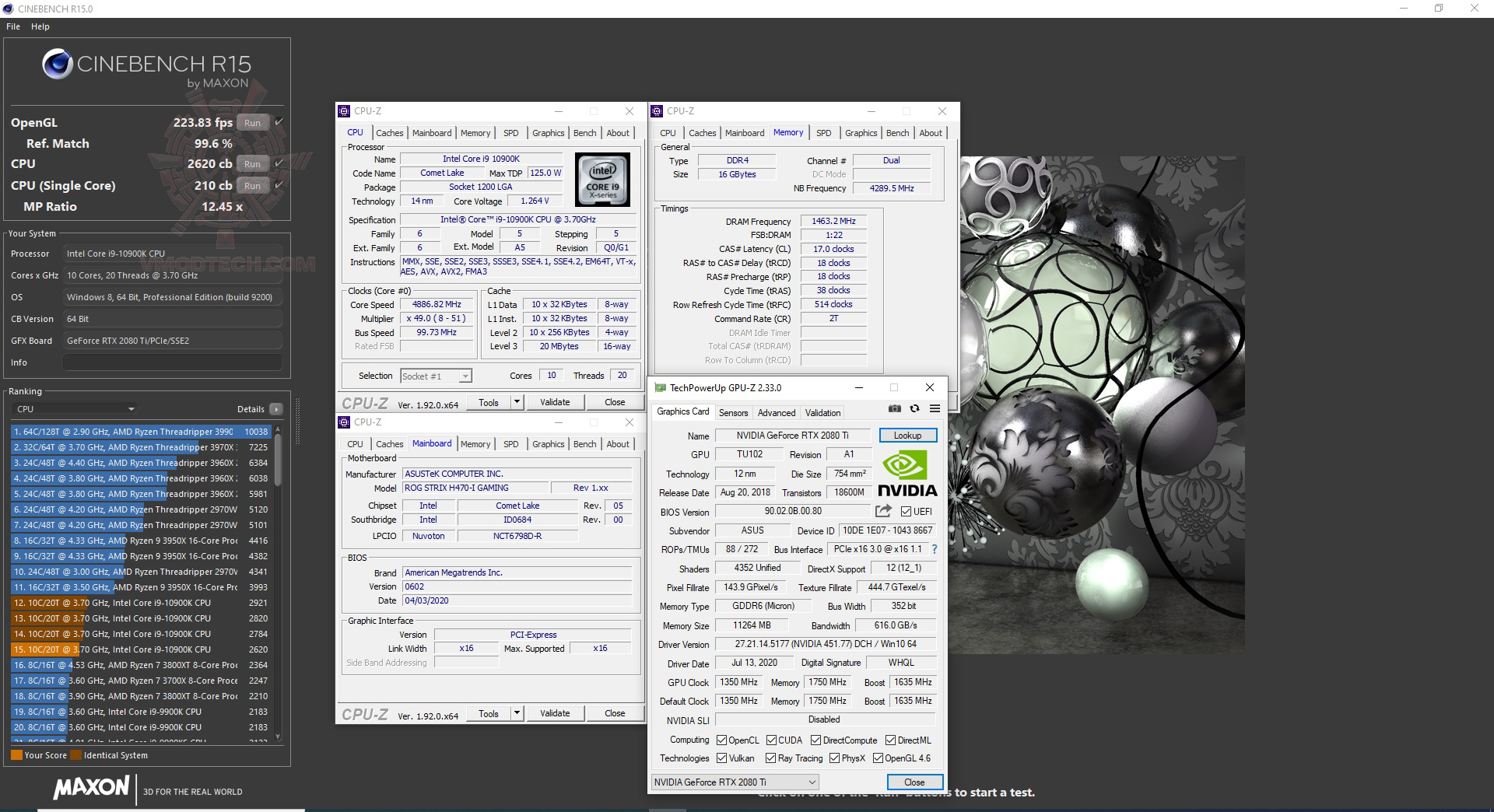 c15 ASUS ROG STRIX H470 I GAMING REVIEW