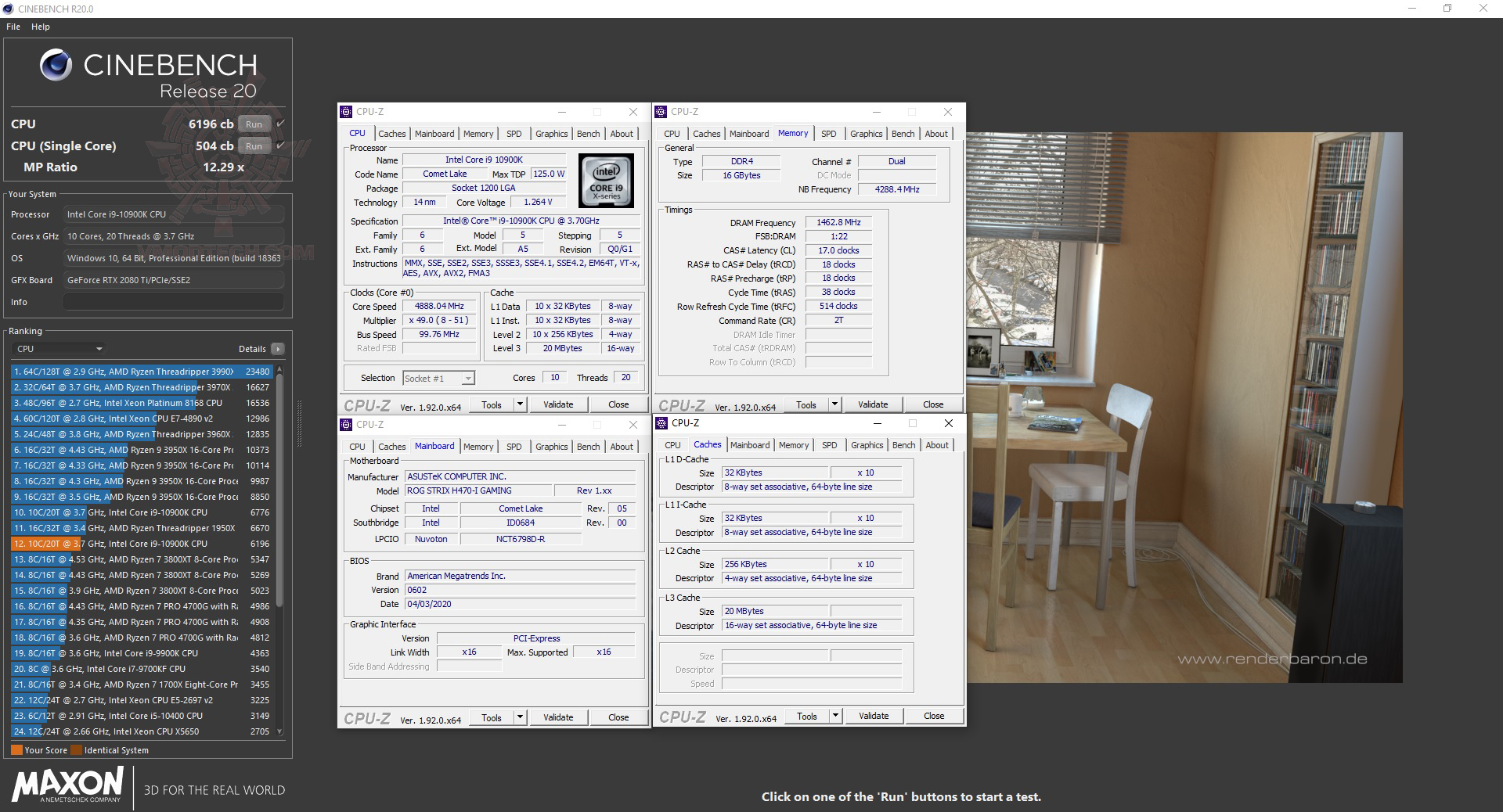 c20 ASUS ROG STRIX H470 I GAMING REVIEW
