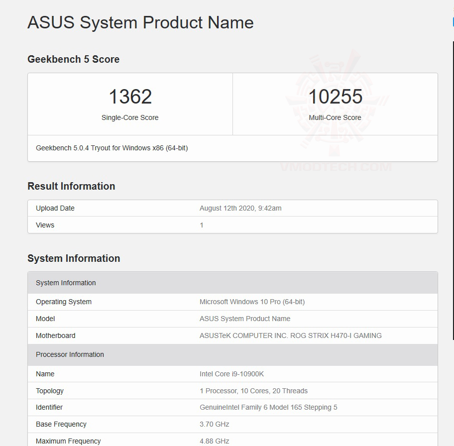 g5 ASUS ROG STRIX H470 I GAMING REVIEW