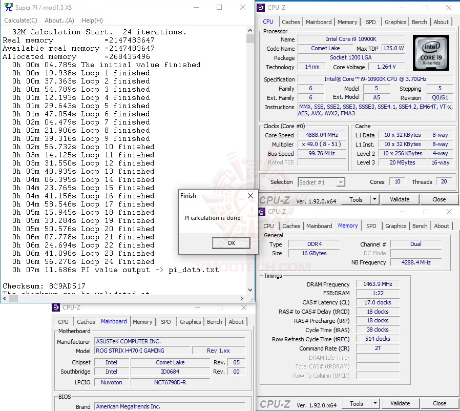 s32 ASUS ROG STRIX H470 I GAMING REVIEW