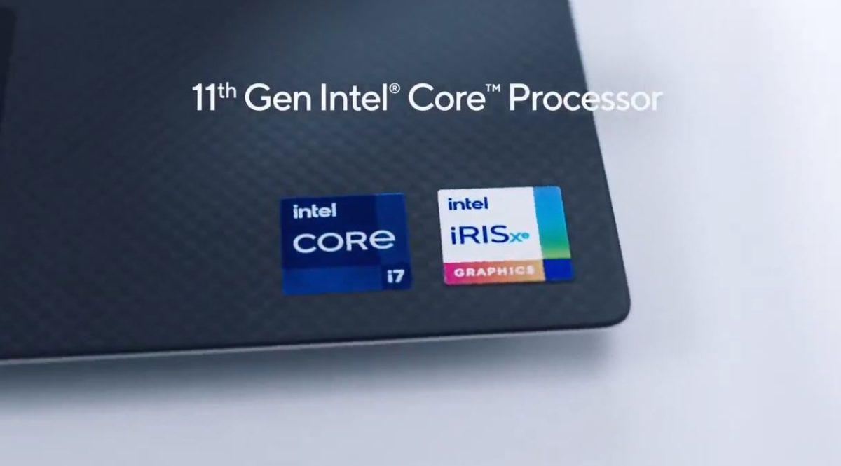 intel tiger lake core i7 and iris xe gpu logo 1200x665 หลุดข้อมูลซีพียู Intel Tiger Lake รุ่นที่11 ก่อนเปิดตัวอย่างเป็นทางการเป็นซีพียูเน้นประหยัดพลังงานที่ใช้งานในบรรดา Ultra compact laptop รุ่นใหม่ล่าสุดที่กำลังจะเปิดตัวในเร็วๆนี้