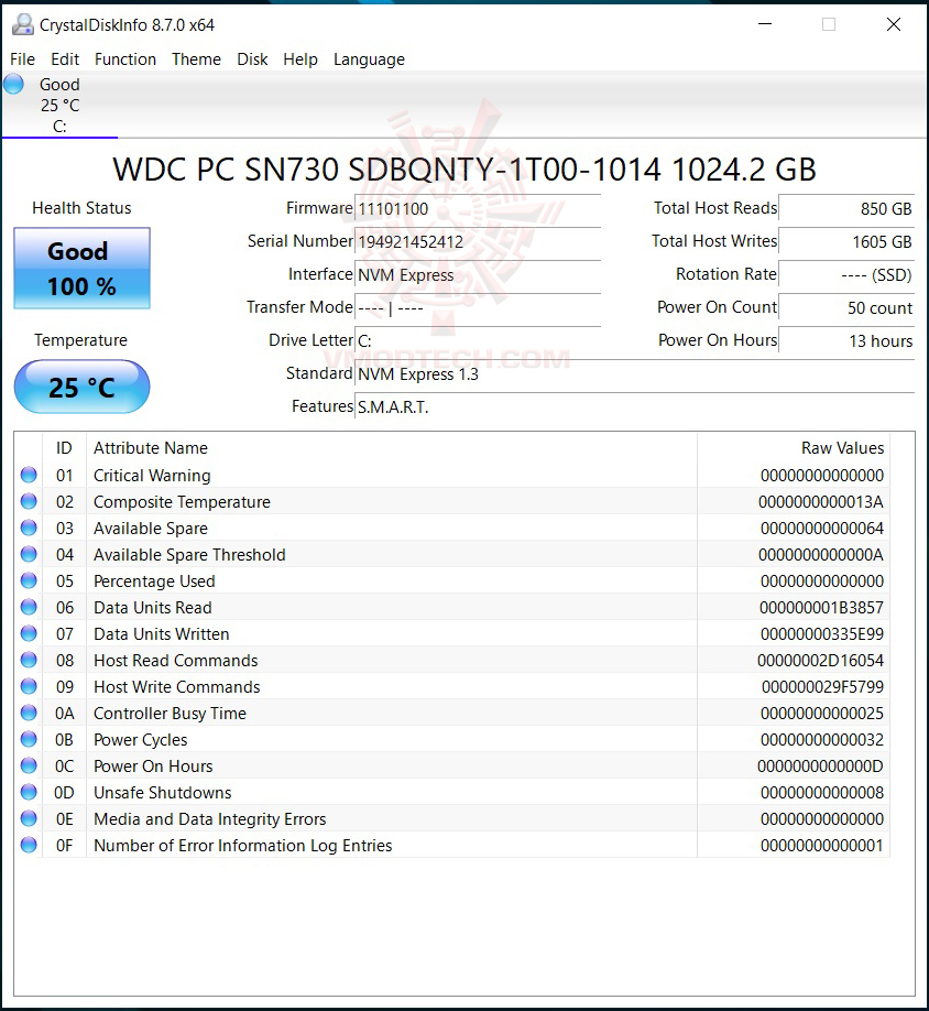 disk info Predator Triton 300 Review