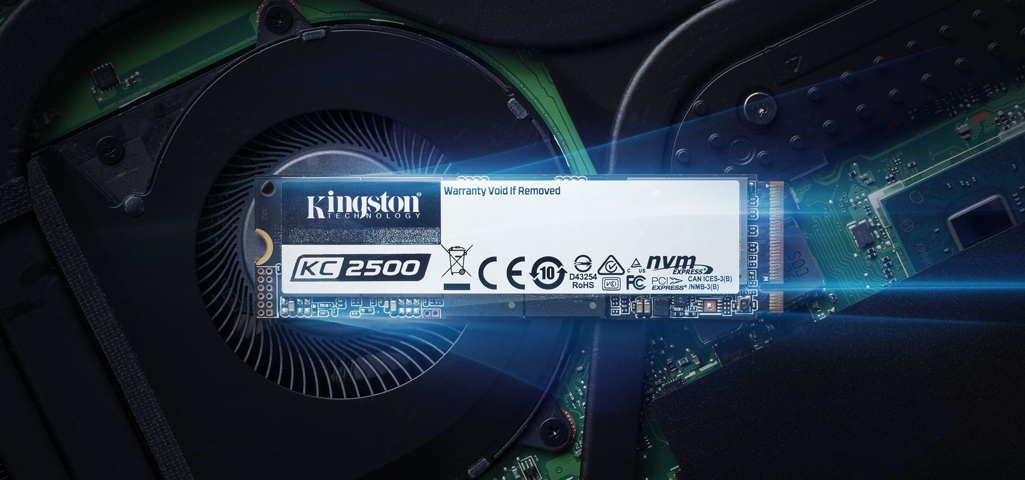 Kingston เปิดตัวไดร์ฟ KC2500 NVMe PCIe SSD รุ่นใหม่ล่าสุดในไทย