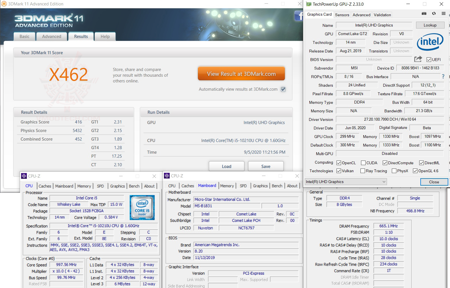 11x MSI Cubi 5 10M Mini PC Review