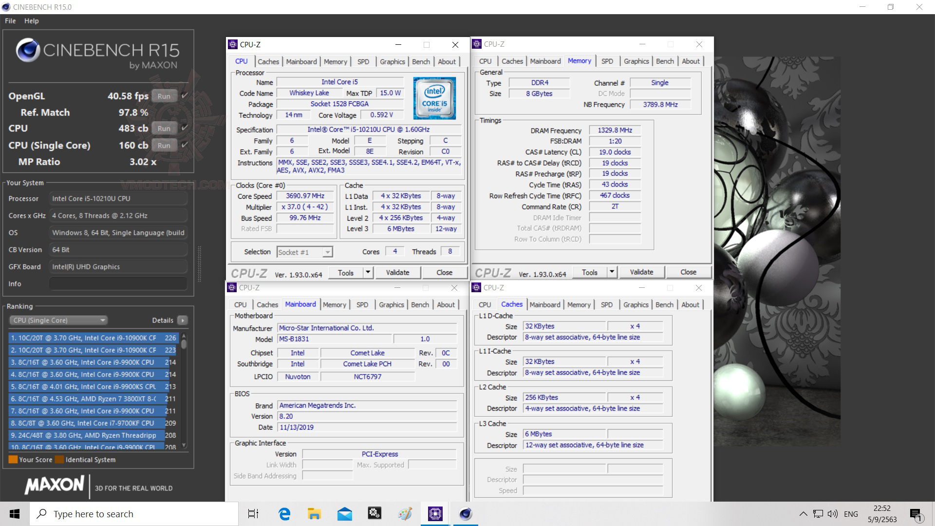 c15 MSI Cubi 5 10M Mini PC Review