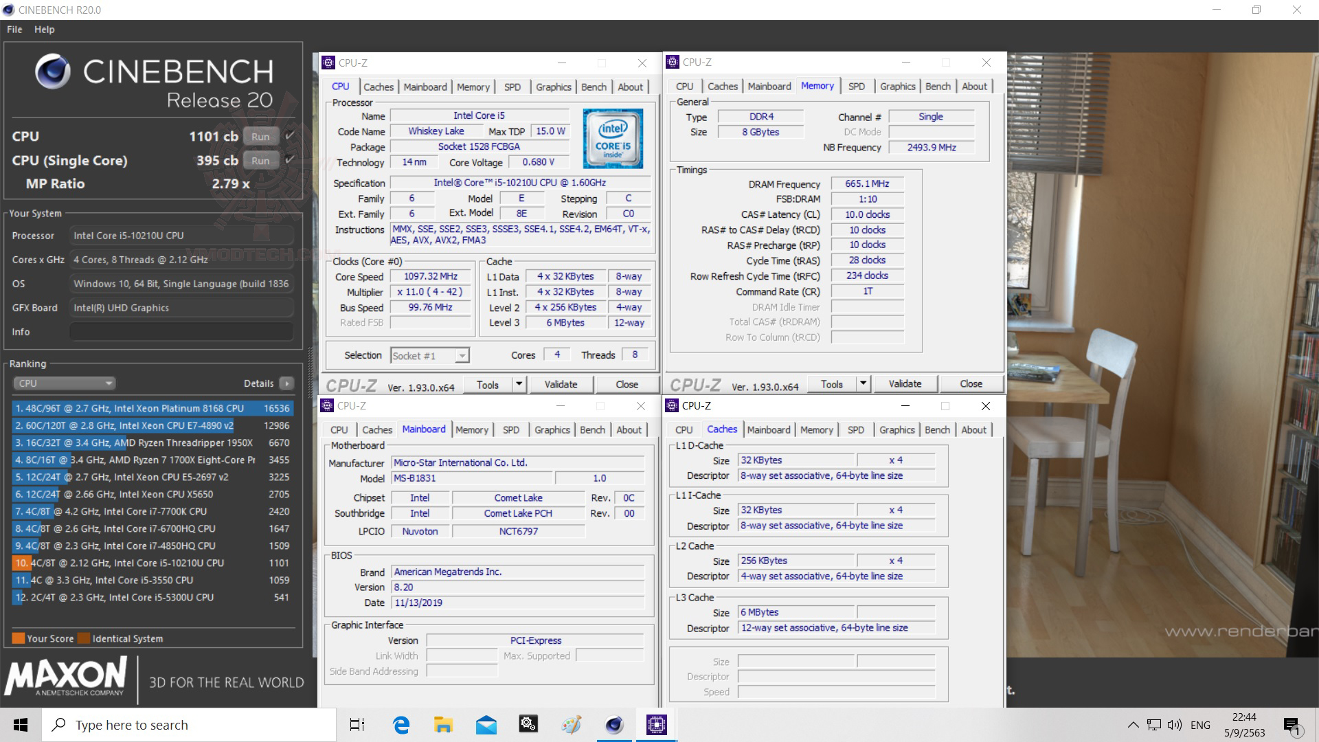 c20 MSI Cubi 5 10M Mini PC Review