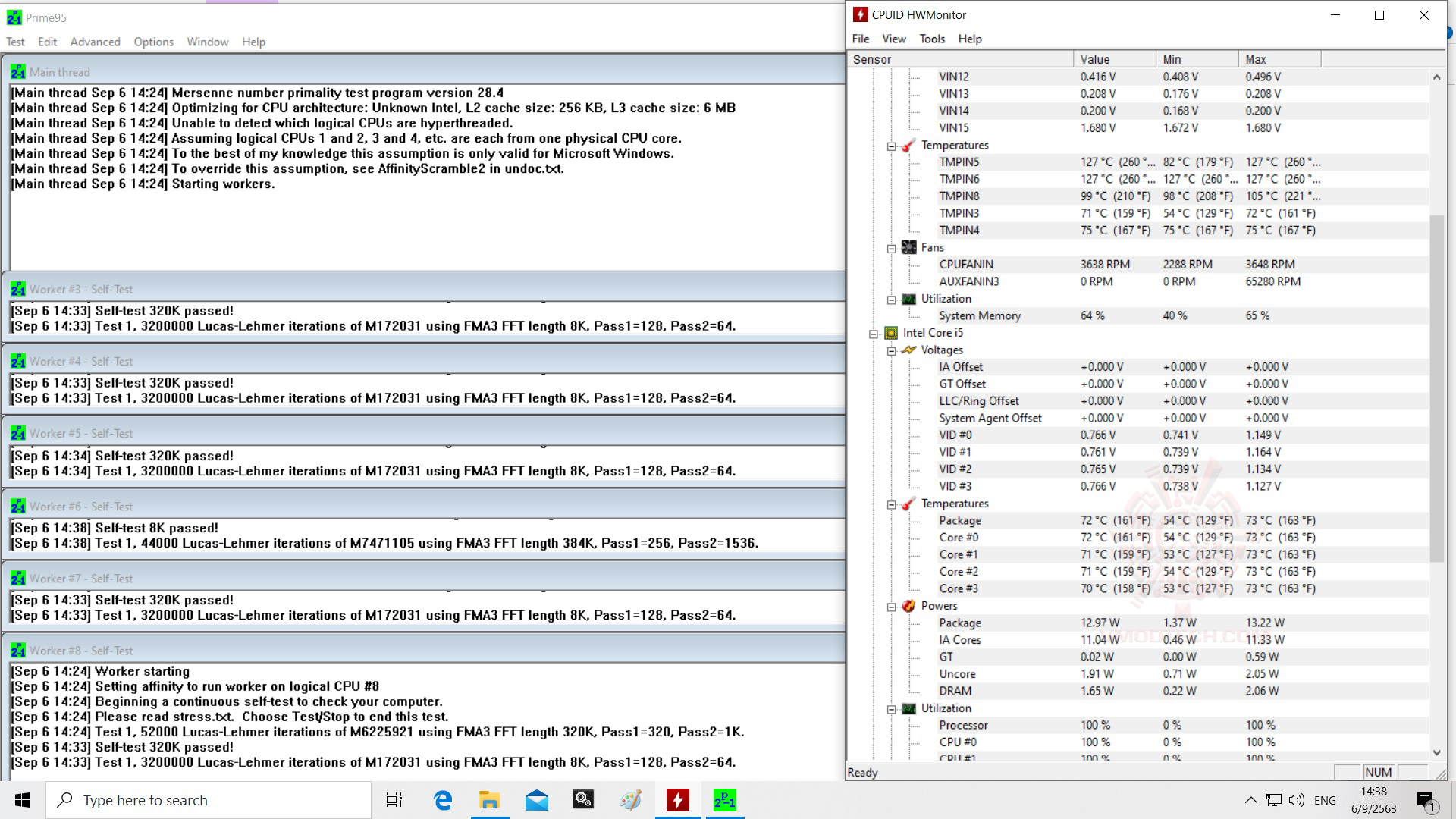 p95 MSI Cubi 5 10M Mini PC Review