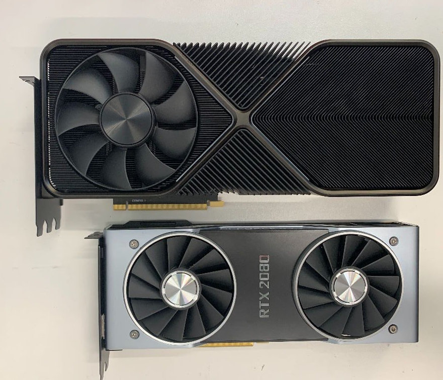 nvidia geforce rtx 3090 1 1 เผยภาพการ์ดจอ NVIDIA GeForce RTX 3090 กินพื้นที่ประมาณ 3สล๊อตเลยทีเดียว
