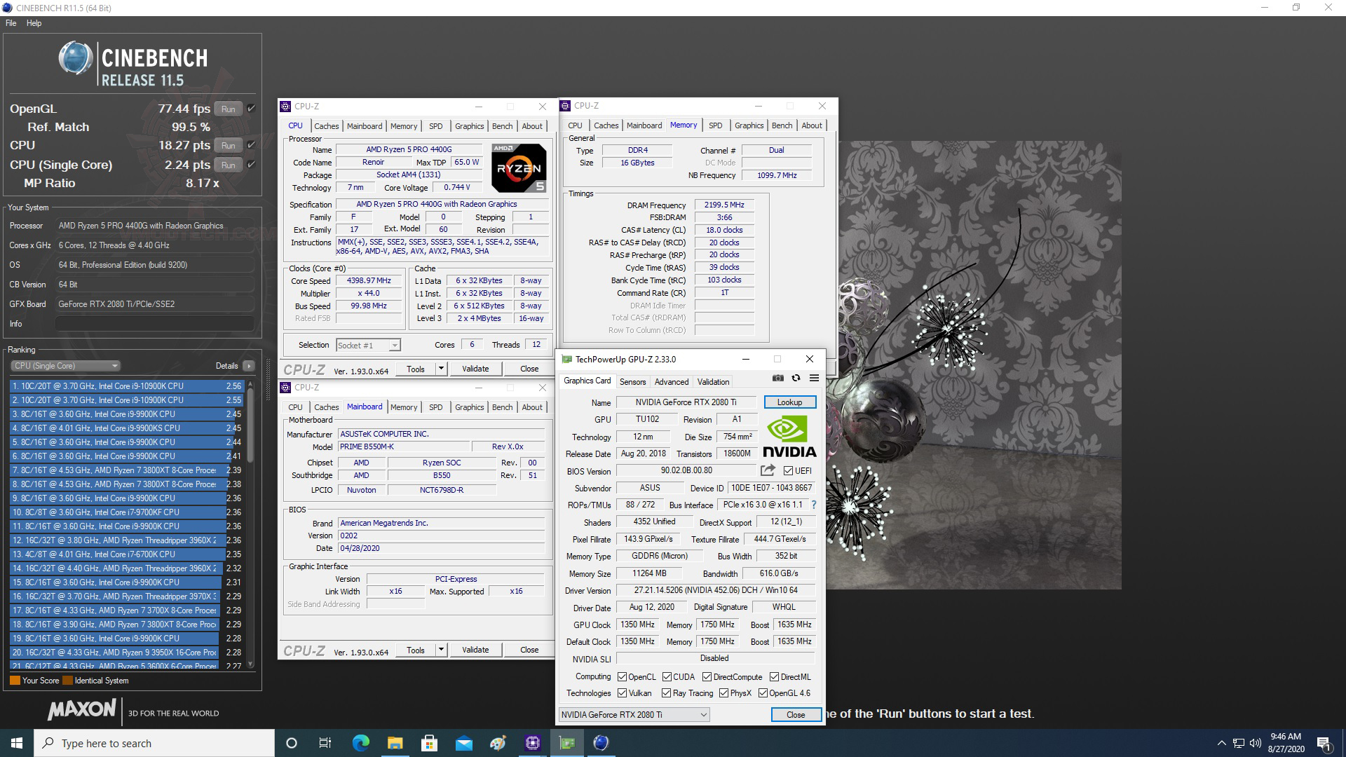 c11 ASUS PRIME B550M K REVIEW