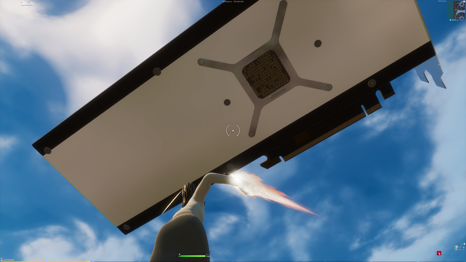 amd radeon rx 6000 big navi fortnite 1 AMD เผยโฉมการ์ดจอ AMD Radeon RX 6000ซีรี่ย์รุ่นใหม่ล่าสุดที่คาดว่าน่าจะเป็นรุ่น RX 6900XT หรือ Big Navi ในสถาปัตย์ RDNA2 ที่กำลังจะเปิดตัวในเร็วๆนี้ 