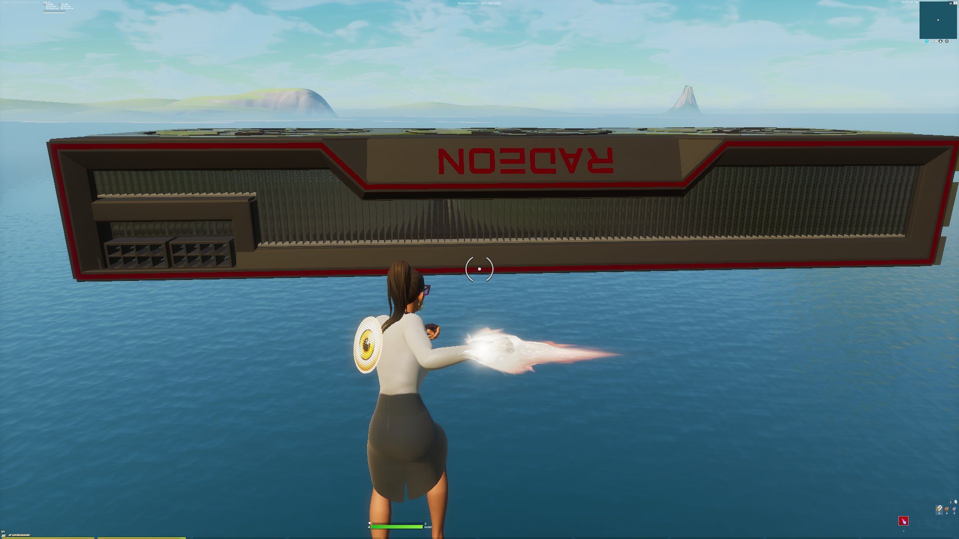 amd radeon rx 6000 big navi fortnite 2 AMD เผยโฉมการ์ดจอ AMD Radeon RX 6000ซีรี่ย์รุ่นใหม่ล่าสุดที่คาดว่าน่าจะเป็นรุ่น RX 6900XT หรือ Big Navi ในสถาปัตย์ RDNA2 ที่กำลังจะเปิดตัวในเร็วๆนี้ 