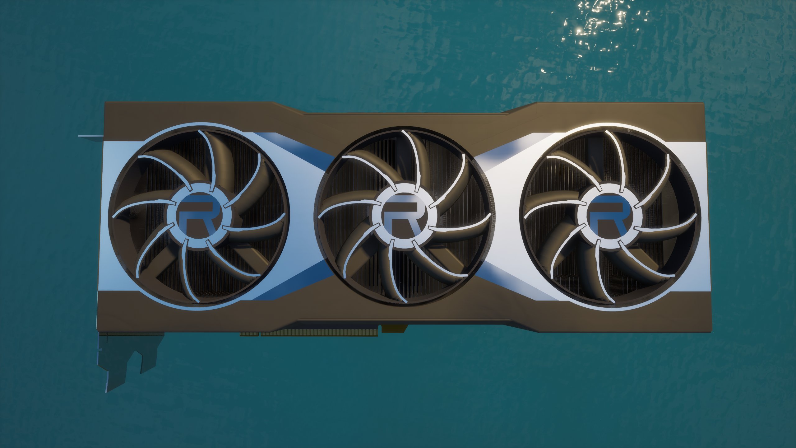 amd radeon rx 6000 fortnite 2 AMD เผยโฉมการ์ดจอ AMD Radeon RX 6000ซีรี่ย์รุ่นใหม่ล่าสุดที่คาดว่าน่าจะเป็นรุ่น RX 6900XT หรือ Big Navi ในสถาปัตย์ RDNA2 ที่กำลังจะเปิดตัวในเร็วๆนี้ 