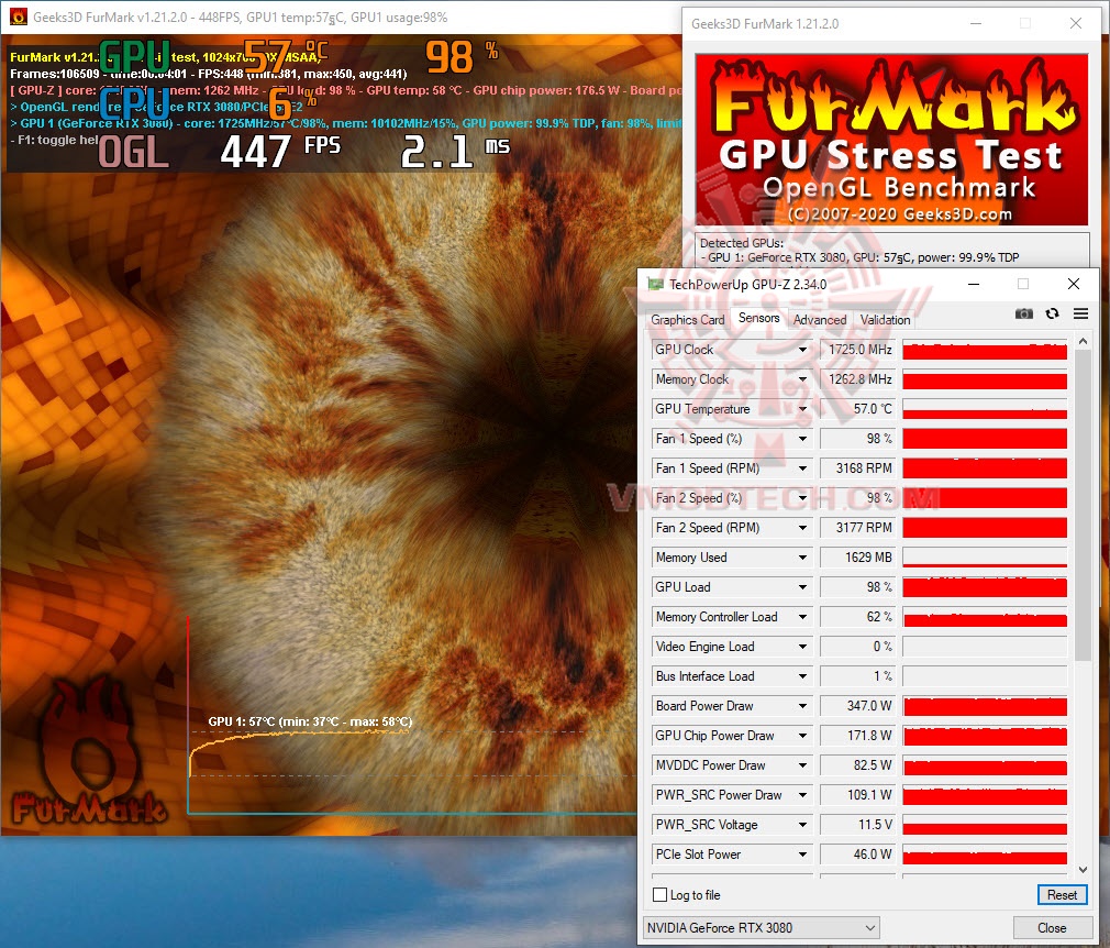 furoc furoc MSI GeForce RTX 3080 Gaming X Trio 10G Review