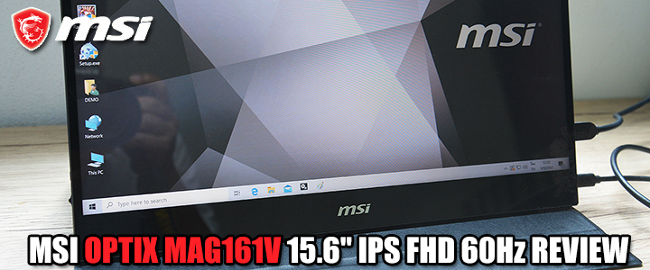 msi optix mag161v 15 MSI OPTIX MAG161V 15.6 IPS FHD 60Hz REVIEW