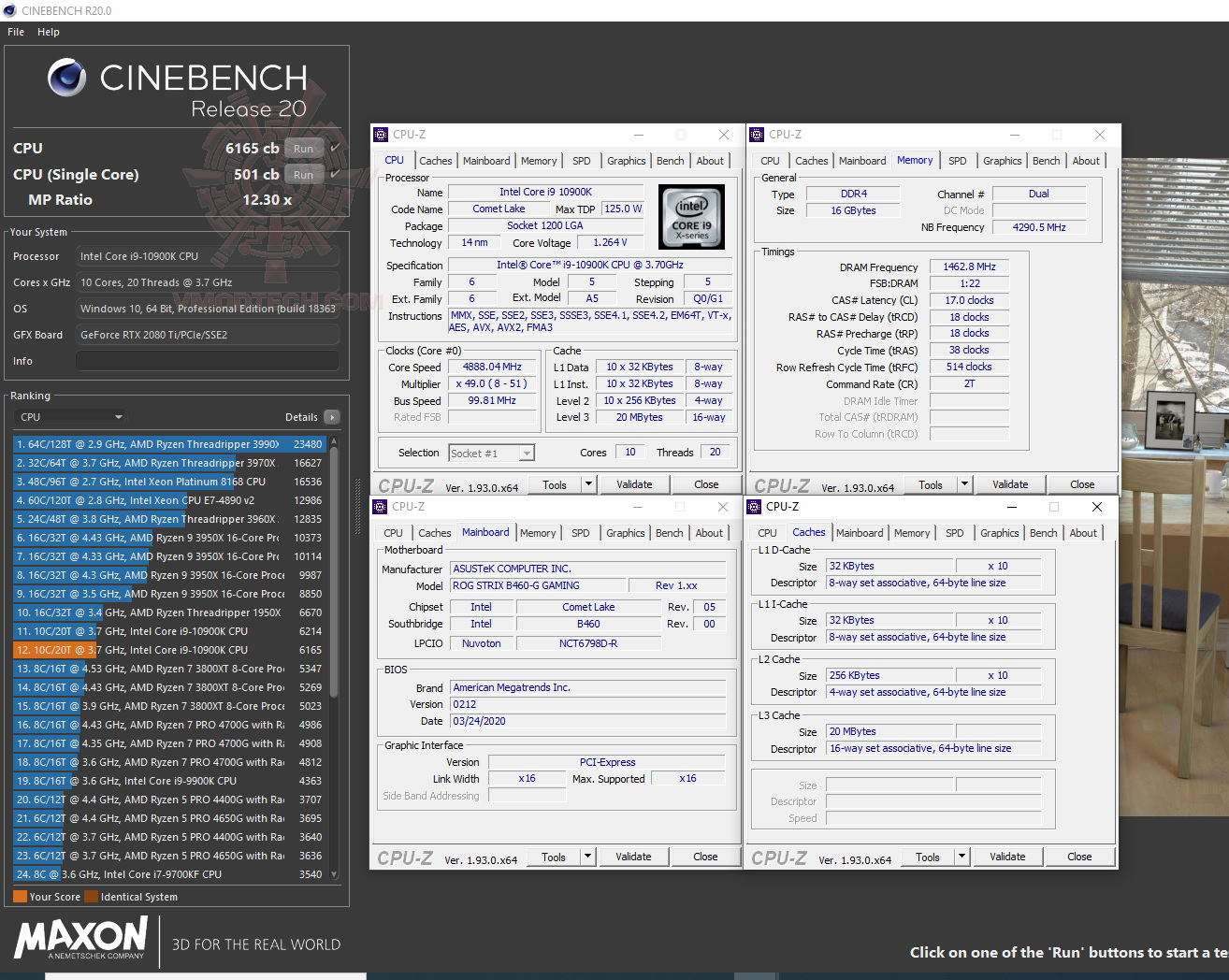 c20 ASUS ROG STRIX B460 G GAMING REVIEW