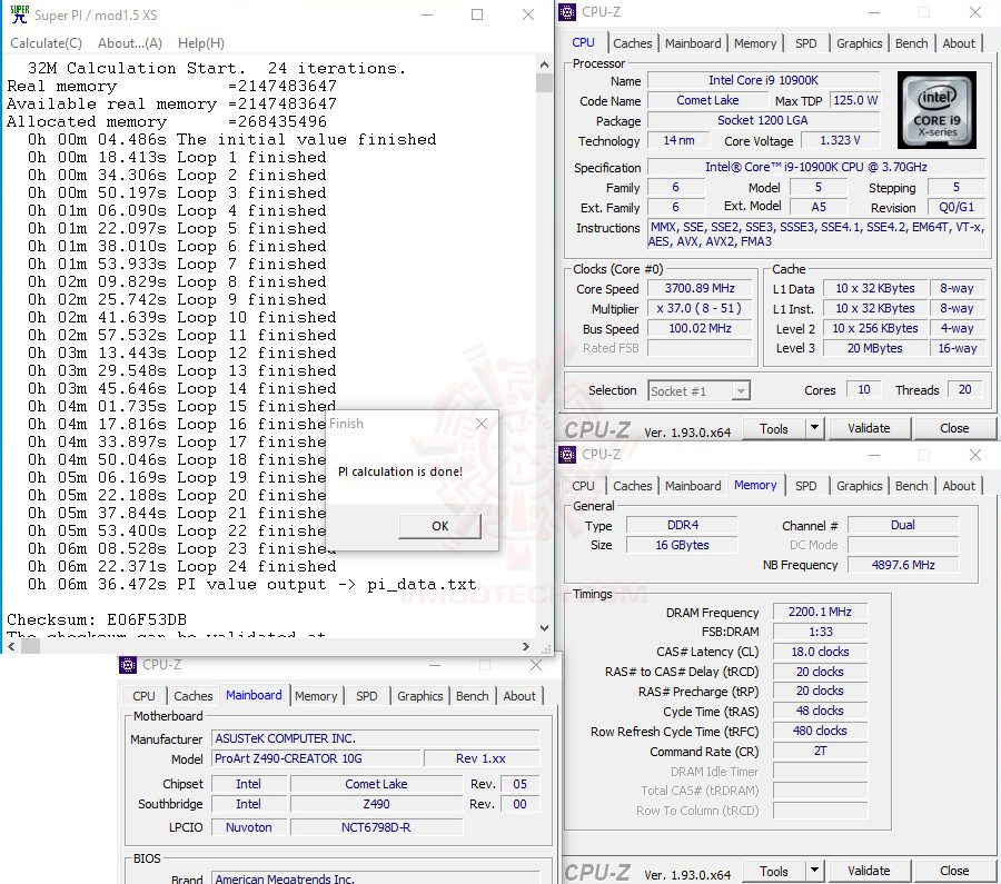 s32 ASUS ProArt Z490 CREATOR 10G REVIEW