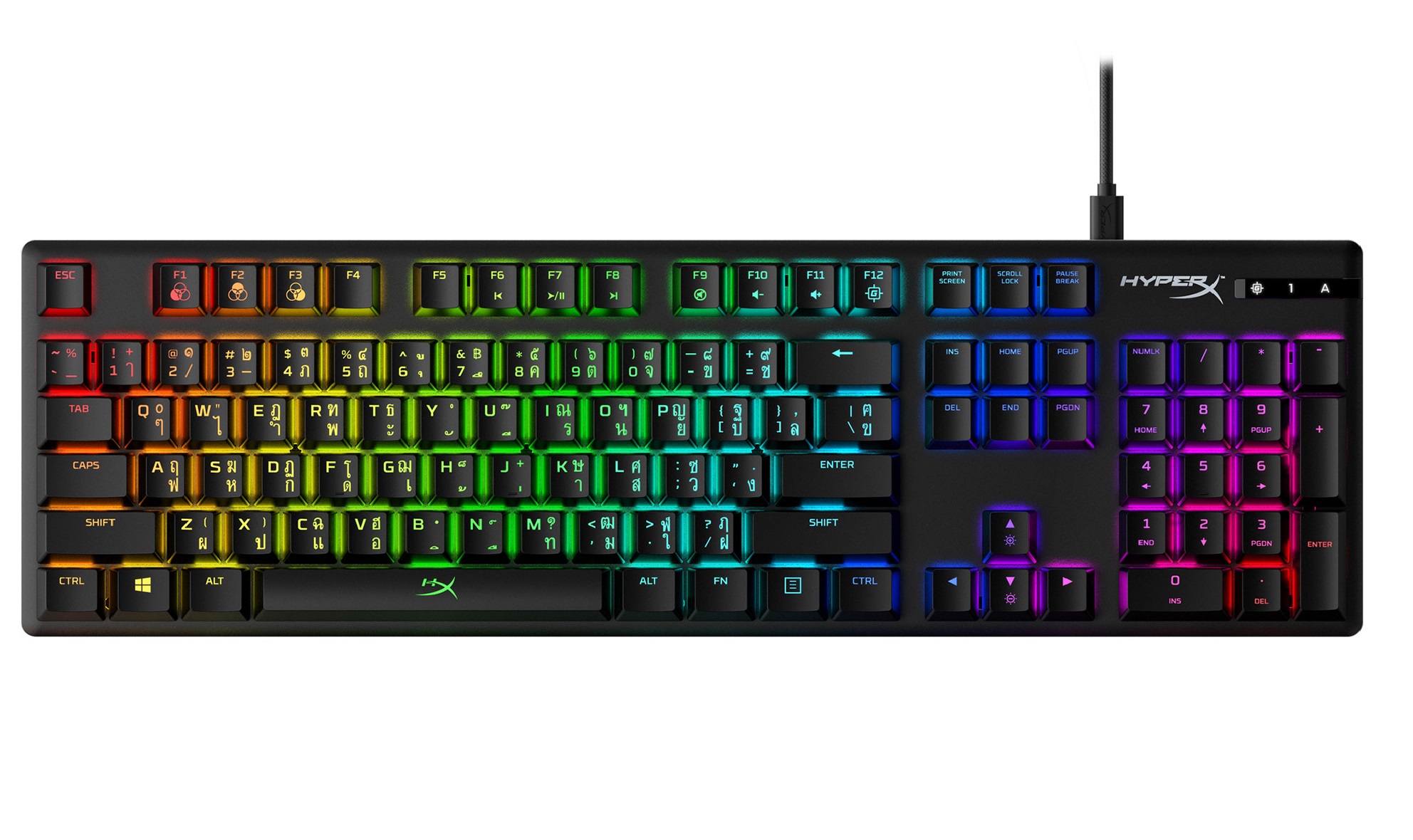 hyperx press release image alloy origins HyperX เพิ่มไลน์คีย์บอร์ดเกมมิ่ง Alloy Origins ที่มาพร้อม Blue Mechanical Switches แมคคานิคอลคีย์บอร์ดสุดทนทานรุ่นใหม่ ที่ให้ความมั่นใจด้วย HyperX Blue Switch และการออกแบบที่เรียบง่าย สำหรับการเล่นเกมและการทำงานในโฮมออฟฟิศ