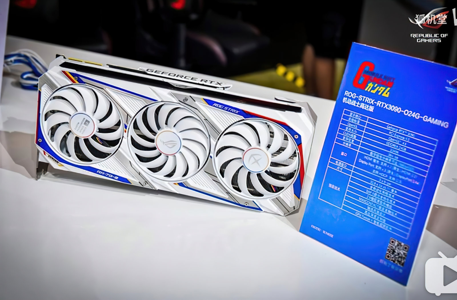 asus rtx gundam 5 1 เอซุสเปิดตัวการ์ดจอ GUNDAM ซีรี่ย์พิเศษรุ่นใหม่ล่าสุด 3รุ่น ASUS ROG STRIX RTX 3090 GUNDAM , GTX 1660 SUPER TUF GUNDAM , GTX 1660 SUPER TUF ZAKU 