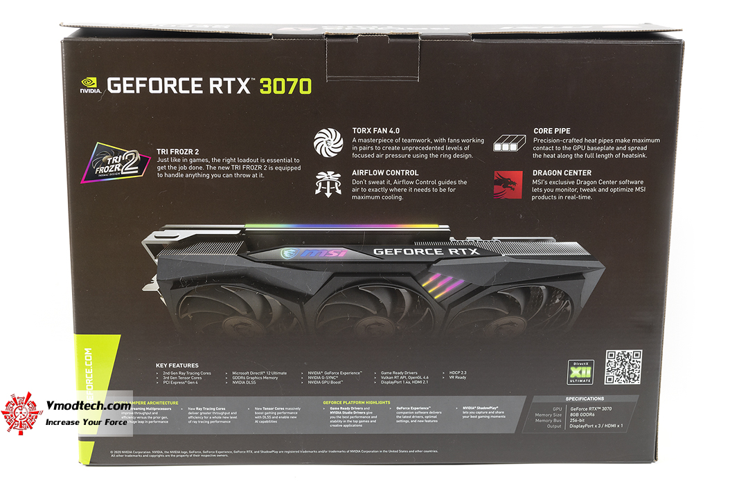 tpp 8209 MSI GeForce RTX™ 3070 GAMING X TRIO 8G Review