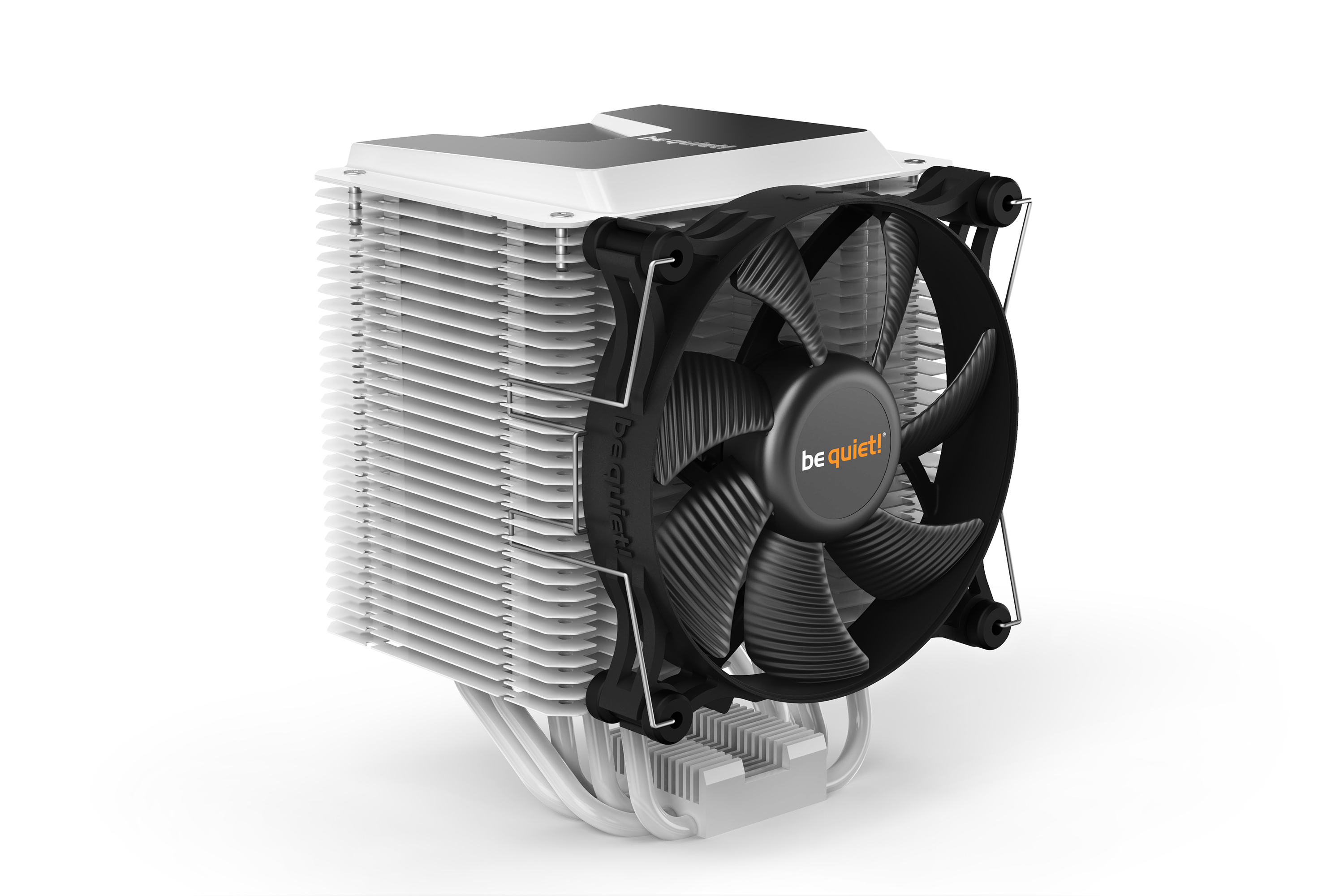 bk005 w h 1 Be Quiet เปิดตัว Shadow Rock 3 White: ตัวเลือกสีเพิ่มเติมสำหรับ CPU cooler ตัวทำความเย็นแบบ อสมมาตรที่เข้ากันได้สูงตอนนี้มีสีขาวแล้ว
