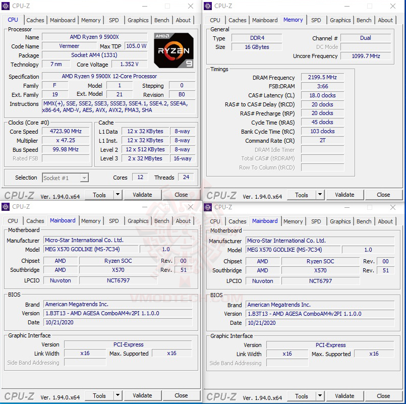 cpuid oc AMD RYZEN 9 5900X PROCESSOR REVIEW
