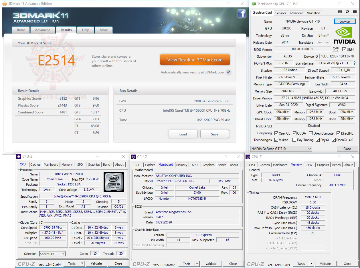 11e ASUS GeForce GT 710 with 4 HDMI ports Review