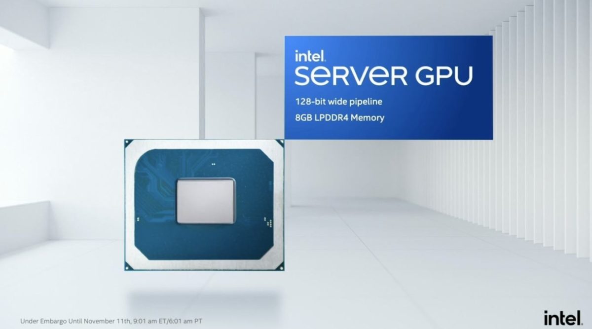 intel xg310 xe server gpu 1 1200x667 อินเทลเปิดตัวการ์ดจอเซิฟเวอร์ Intel H3C XG310 รุ่นใหม่ล่าสุดที่มาพร้อมชิป GPU แบบ Xe LP 4ตัวอยู่ในการ์ดจอ
