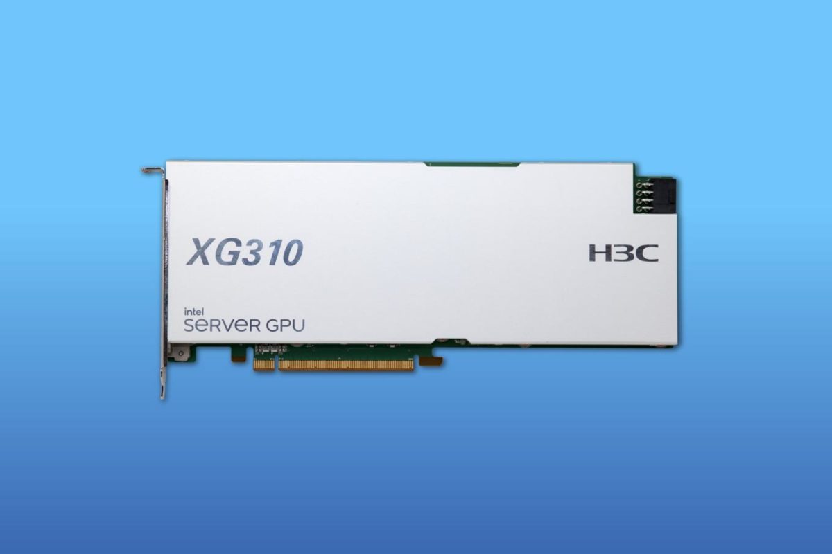 intel xg310 xe server gpu 5 1200x800 อินเทลเปิดตัวการ์ดจอเซิฟเวอร์ Intel H3C XG310 รุ่นใหม่ล่าสุดที่มาพร้อมชิป GPU แบบ Xe LP 4ตัวอยู่ในการ์ดจอ