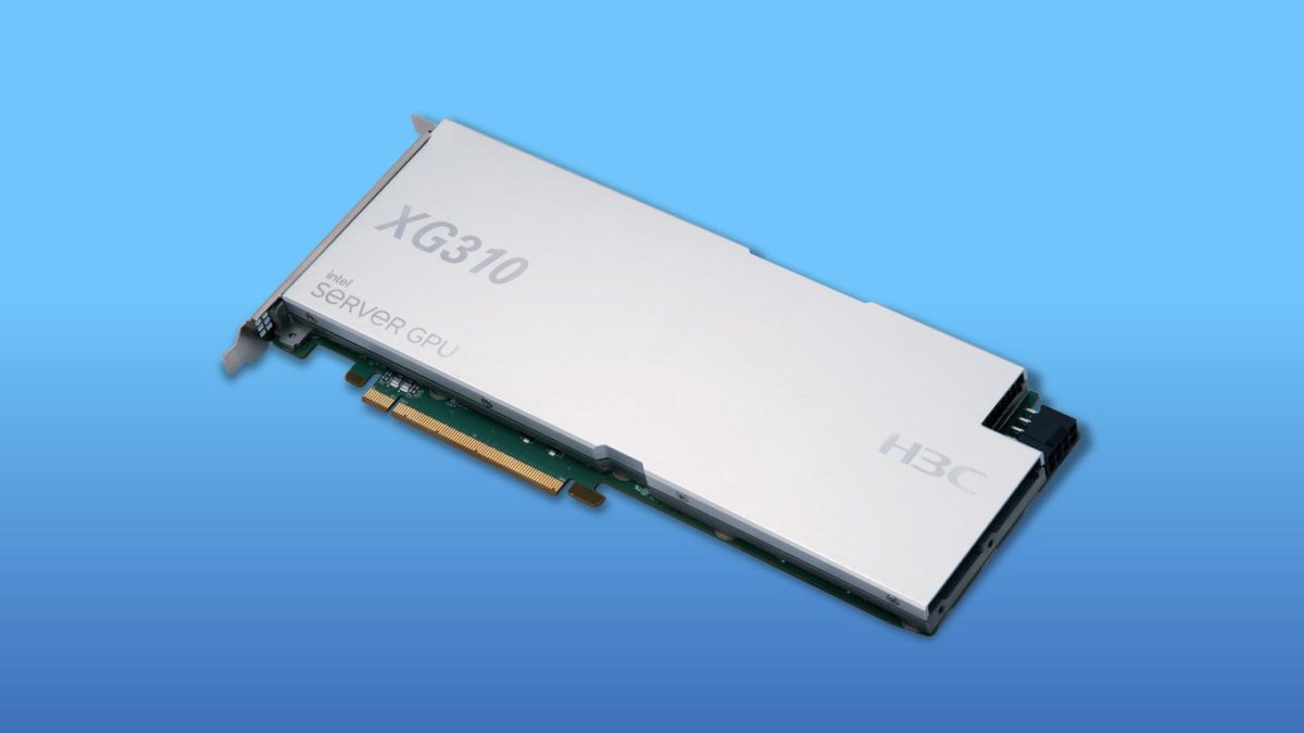 intel xg310 xe server gpu 6 1200x675 อินเทลเปิดตัวการ์ดจอเซิฟเวอร์ Intel H3C XG310 รุ่นใหม่ล่าสุดที่มาพร้อมชิป GPU แบบ Xe LP 4ตัวอยู่ในการ์ดจอ