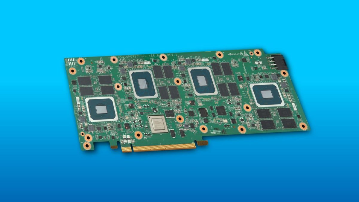 intel xg310 xe server gpu 8 1200x676 อินเทลเปิดตัวการ์ดจอเซิฟเวอร์ Intel H3C XG310 รุ่นใหม่ล่าสุดที่มาพร้อมชิป GPU แบบ Xe LP 4ตัวอยู่ในการ์ดจอ