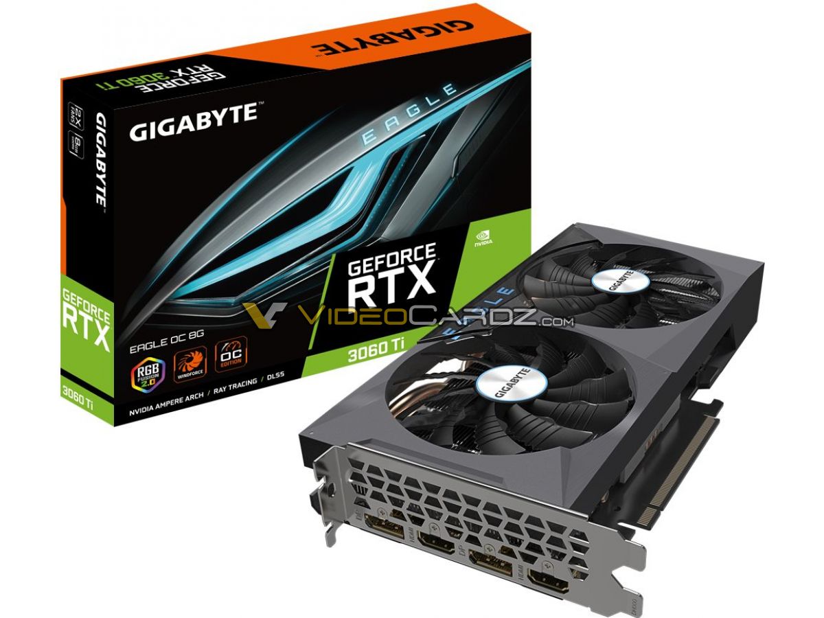 gigabyte geforce rtx 3060 ti eagle oc 1 หลุดภาพกล่อง Nvidia GeForce RTX 3060 Ti อย่างไม่เป็นทางการ