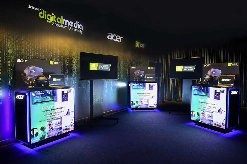 picture_21813 picture 21813 Acer จับมือ Nvidia เสริมความแกร่งศูนย์กลางผลิตบุคลากรดิจิทัลคอนเทนท์ คณะดิจิทัลมีเดีย มหาวิทยาลัยศรีปทุม ส่งมอบ ConceptD 5 และ Acer Windows Mixed Reality Headset เพื่อการพัฒนาทักษะด้วยอุปกรณ์ที่เปี่ยมประสิทธิภาพใน ACER CREATOR LAB