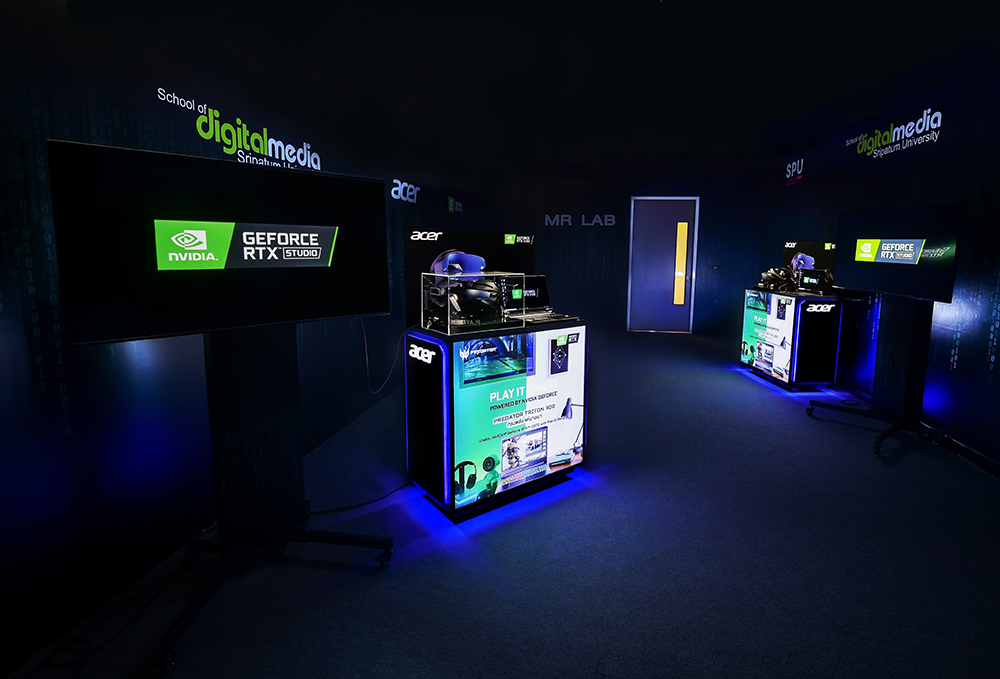 picture_31812 picture 31812 Acer จับมือ Nvidia เสริมความแกร่งศูนย์กลางผลิตบุคลากรดิจิทัลคอนเทนท์ คณะดิจิทัลมีเดีย มหาวิทยาลัยศรีปทุม ส่งมอบ ConceptD 5 และ Acer Windows Mixed Reality Headset เพื่อการพัฒนาทักษะด้วยอุปกรณ์ที่เปี่ยมประสิทธิภาพใน ACER CREATOR LAB