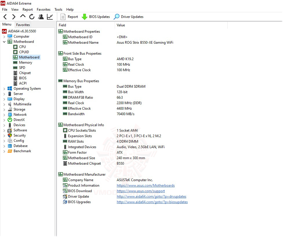 mb ASUS ROG STRIX B550 XE GAMING WIFI REVIEW