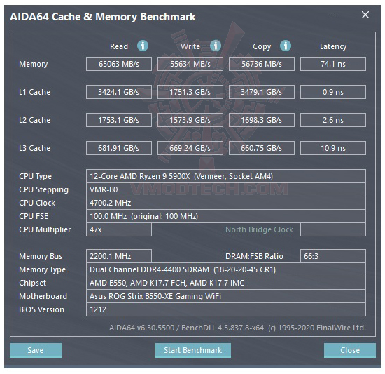 mem ASUS ROG STRIX B550 XE GAMING WIFI REVIEW
