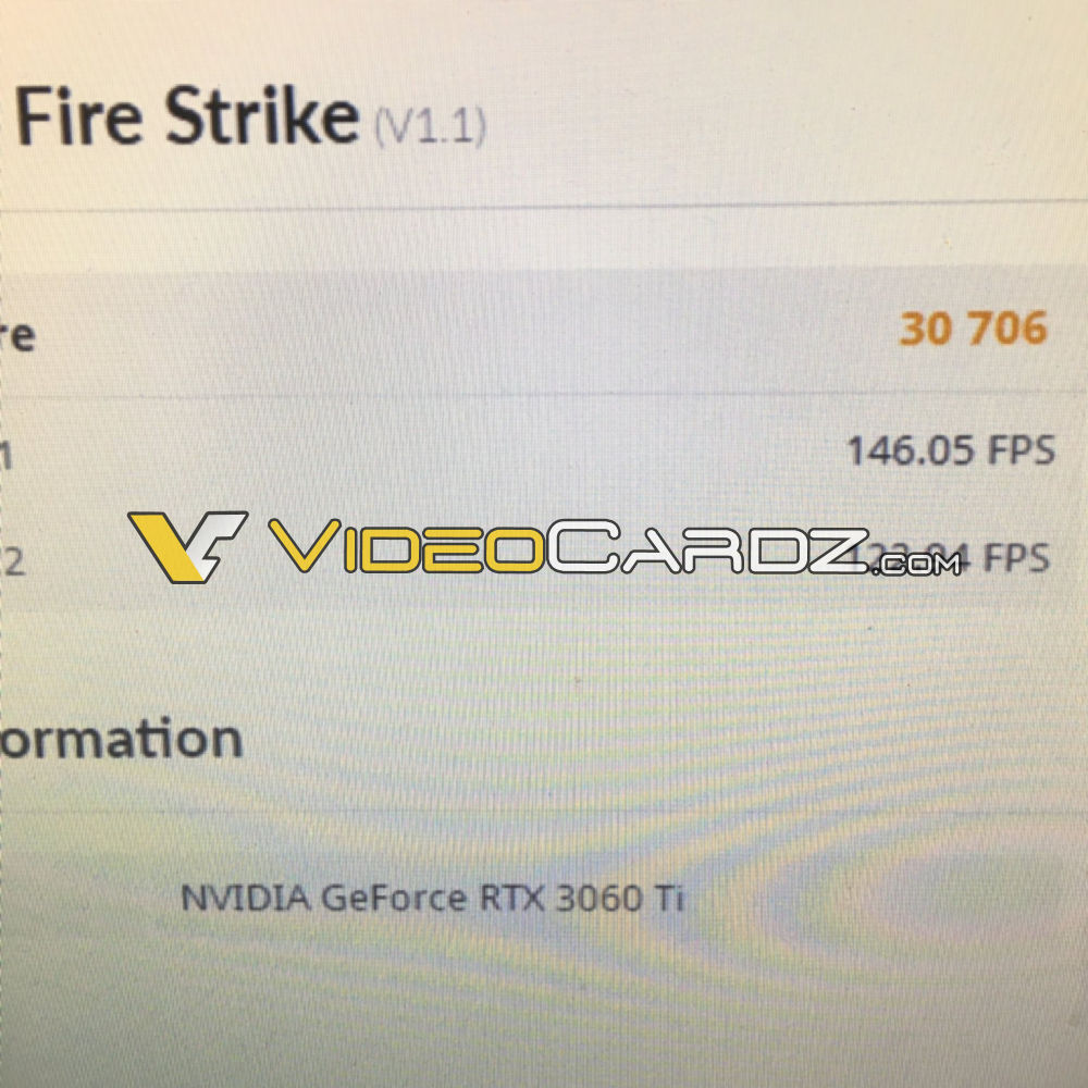 nvidia geforce rtx 3060 ti fire strike 1 หลุดผลทดสอบ NVIDIA GeForce RTX 3060 Ti รุ่นใหม่ล่าสุดในโปรแกรม 3DMark อย่างไม่เป็นทางการ 
