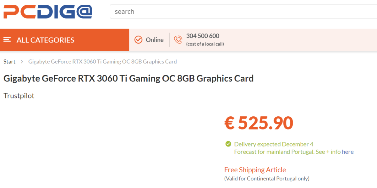 pcdiga-gigabyte-rtx-3060-ti-1200x598 pcdiga gigabyte rtx 3060 ti 1200x598 หลุดราคาการ์ดจอ NVIDIA GeForce RTX 3060 Ti ในฝั่งยุโรป
