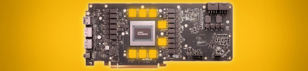 amd radeon rx 6800 xt pcb memory 1200x280 ลือ!! ปัญหาการ์ดจอขาดตลาดในรุ่น Radeon RX 6000 , GeForce RTX 30ซีรี่ย์ เป็นผลมาจากการขาดแคลนชิปหน่วยความจำ GDDR6 memory ที่ผลิตไม่ทันต่อความต้องการ