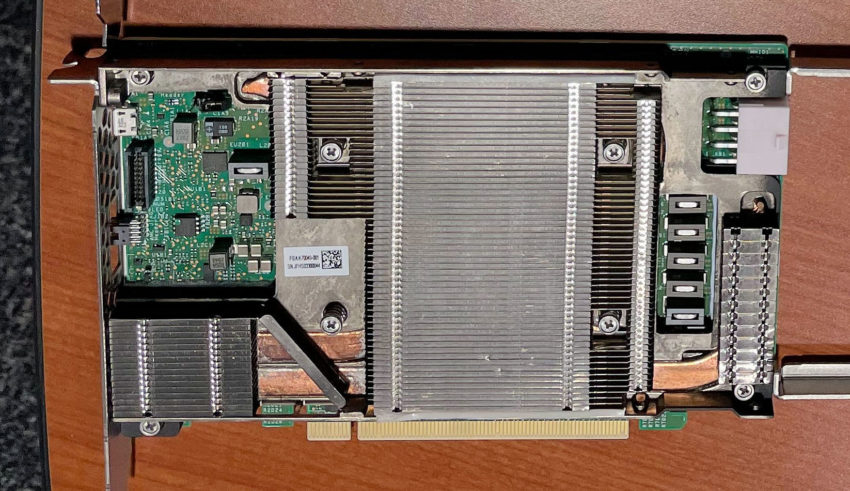 intel-xe-hp-sigle-slot-pcie-design-850x491 intel xe hp sigle slot pcie design 850x491 Raja Koduri เผยภาพการ์ดจอ Intel XG310 พร้อมบอกเป็นยุคทองของการ์ดจอ Intel Xe HP ในงาน Data Center ในปี 2021