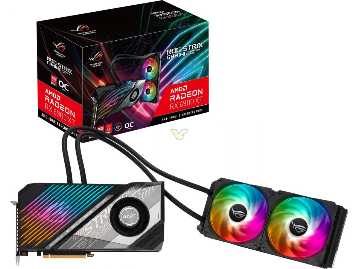 asus-radeon-rx-6900-xt-16gb-rog-strix-lc-oc-1 asus radeon rx 6900 xt 16gb rog strix lc oc 1 ASUS เปิดตัวการ์ดจอ ASUS Radeon RX 6900 XT ROG STRIX LC รุ่นใหม่ล่าสุดมาพร้อมชุดน้ำสุดอลังการ