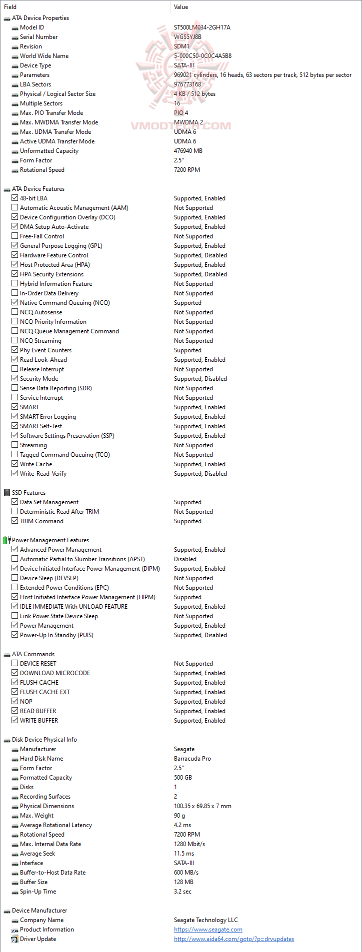 aidadisk2 ASUS Mini PC PN62 Review