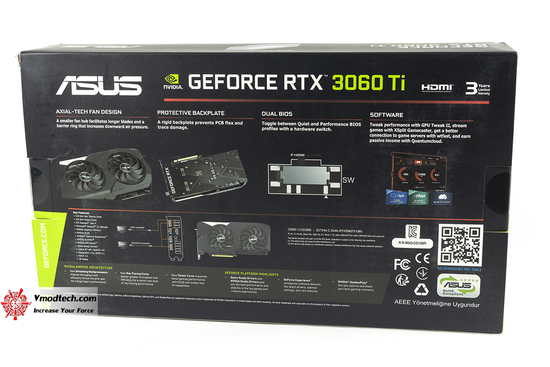 tpp 8621 ASUS Dual GeForce RTX 3060 Ti OC Edition Review