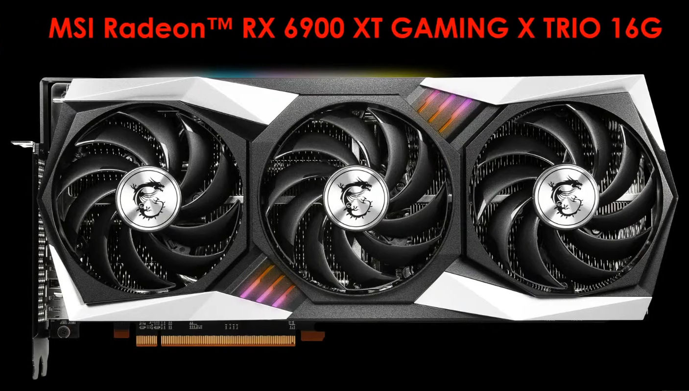 msi rx 6900 xt gaming x trio MSI โชว์การ์ดจอ MSI Radeon RX 6800 XT GAMING X TRIO รุ่นใหม่ล่าสุดพร้อมยืนยันเตรียมเปิดตัว MSI RX 6900 XT GAMING X TRIO เร็วๆนี้ 