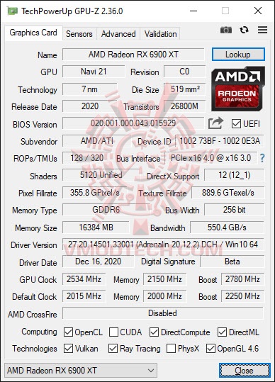gpuoc AMD Radeon RX 6900 XT Review