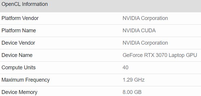 nvidia geforce rtx 3070 mobile specifications หลุดสเปกการ์ดจอ NVIDIA GeForce RTX 3070 Mobile มีจำนวนคูด้าคอร์ 5120 CUDA cores แรม 8GB GDDR6 ประสิทธิภาพแรงกว่าเดิม 30%   41% กันเลยทีเดียว