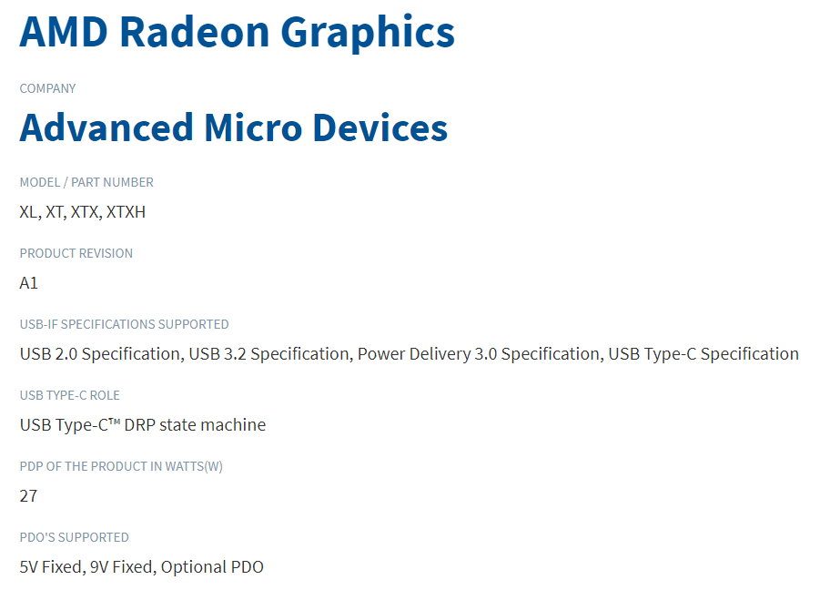 amd radeon graphics xl xt xtx xth พบข้อมูลการ์ดจอปริศนา AMD Radeon Graphics (Navi 21) ในรหัสรุ่น XTXH และ Nashira 
