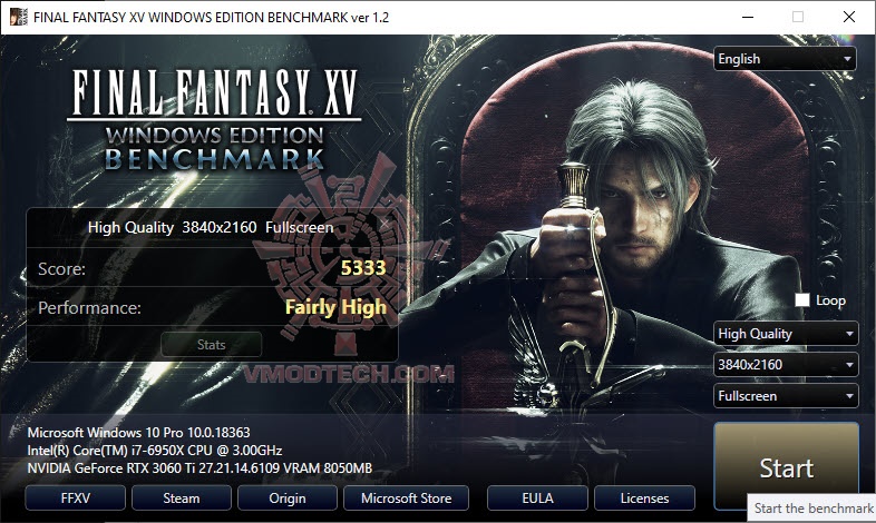 ff4k MSI GeForce RTX 3060 Ti GAMING X TRIO Review