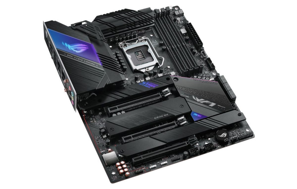 the rog strix z590 e gaming videocardz 1200x764 เอซุสเปิดตัวเมนบอร์ด Z590 รุ่นใหม่ล่าสุด 5รุ่น ASUS ROG Maximus XIII, ROG Strix, TUF Gaming, และ Prime พร้อมวางจำหน่ายเร็วๆนี้ 