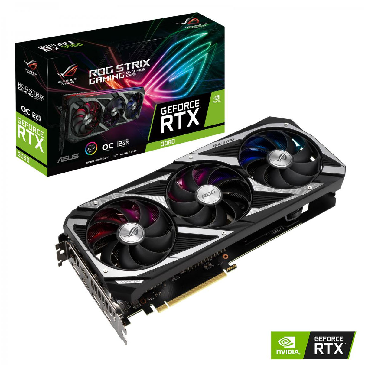 2021 01 14 12 40 06 ASUS เปิดตัวการ์ดจอ Asus GeForce RTX 3060 12GB รุ่นใหม่ล่าสุด 3ซีรี่ย์ ROG Strix , TUF Gaming และ ASUS Dual พร้อมวางจำหน่ายเร็วๆนี้ 